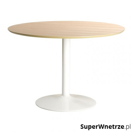 Stół Ibiza 110cm Actona biały kod: 5706553397004