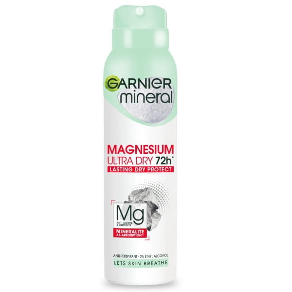 Garnier Mineral Magnesium Ultra Dry antyperspirant spray 150ml