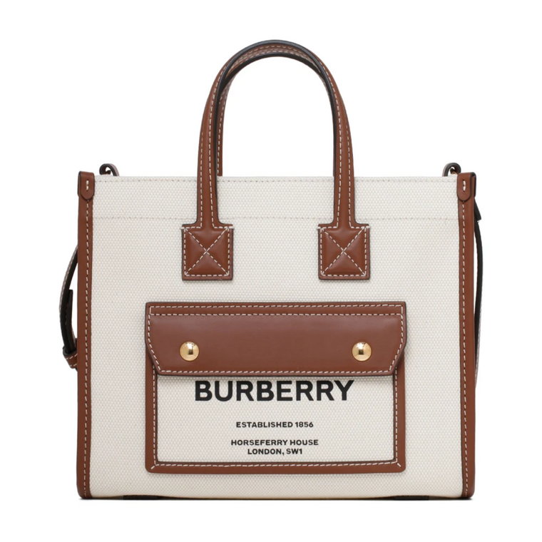 Naturalny Brązowy Torebka Freya Mini Burberry