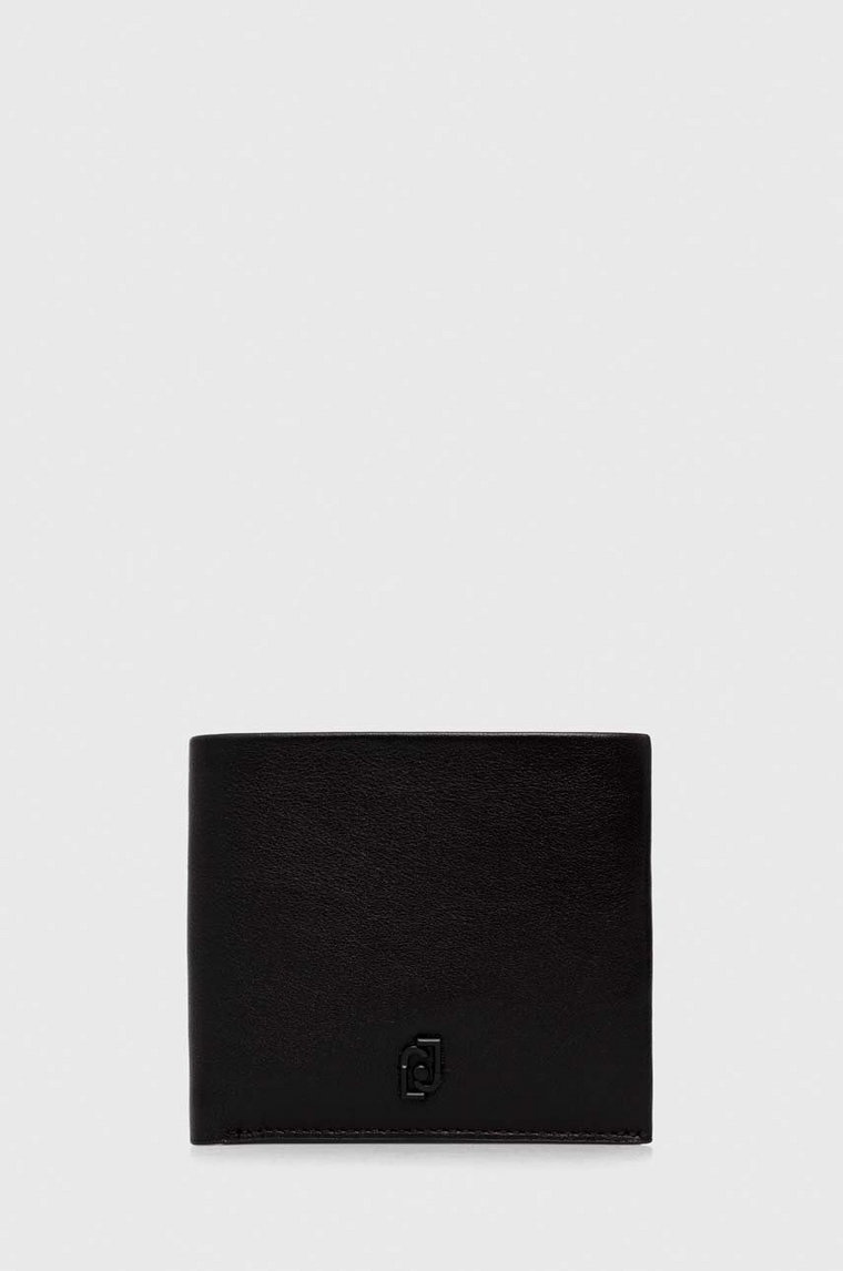 Liu Jo portfel skórzany męski kolor brązowy
