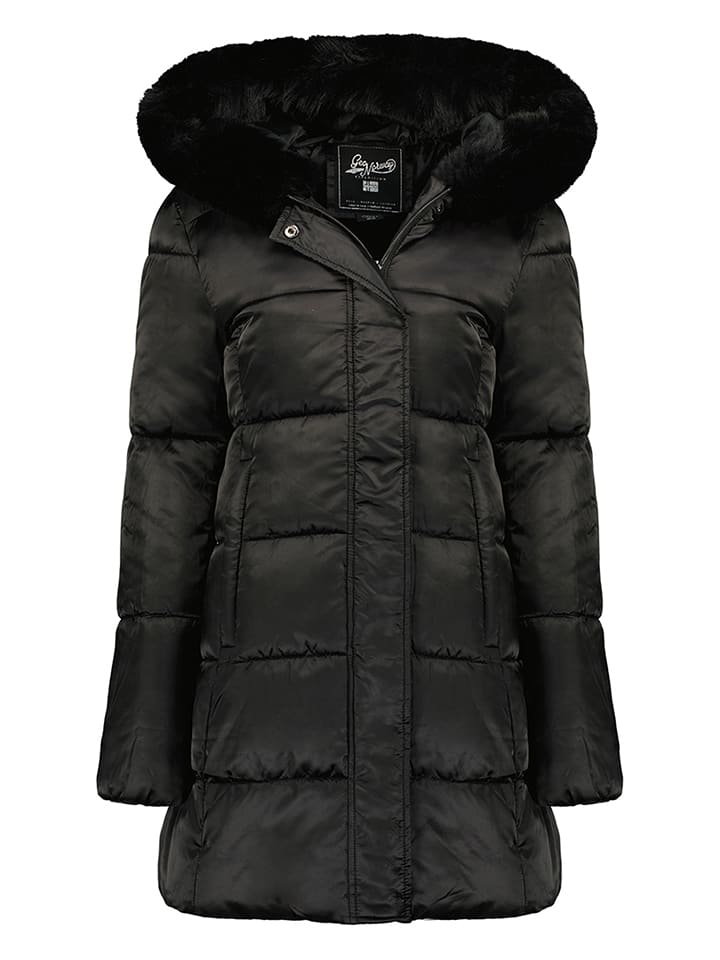 Geographical Norway Parka "Dorinda" w kolorze czarnym