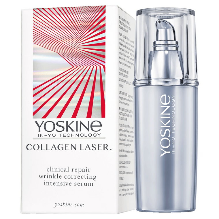 Yoskine Collagen Laser, intensywne serum na głębokie zmarszczki z laserowym stymulatorem kolagenu, 30 ml