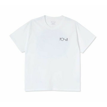 Polar Skate Co., Fill logo t-shirt Biały, unisex,