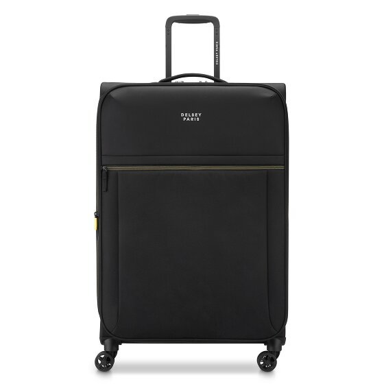 Delsey Paris Brochant 3 4 kółka Walizka 78 cm z plisą rozprężną deep black