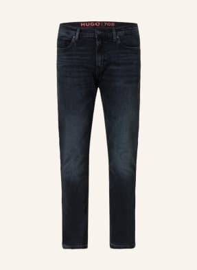 Hugo Jeansy Hugo 708 Slim Fit blau