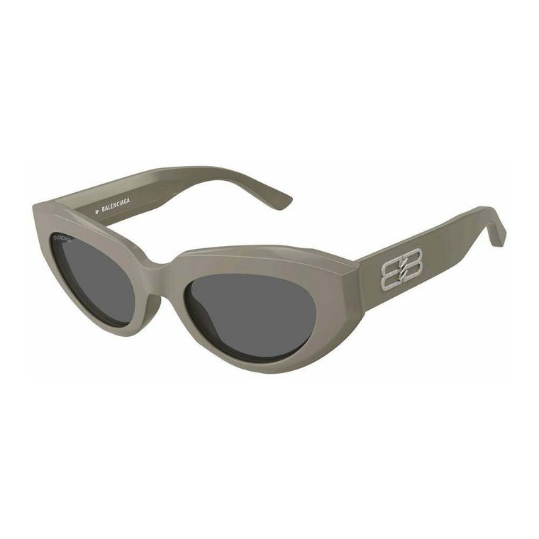Okulary przeciwsłoneczne w stylu kocim okiem - Brązowe Balenciaga