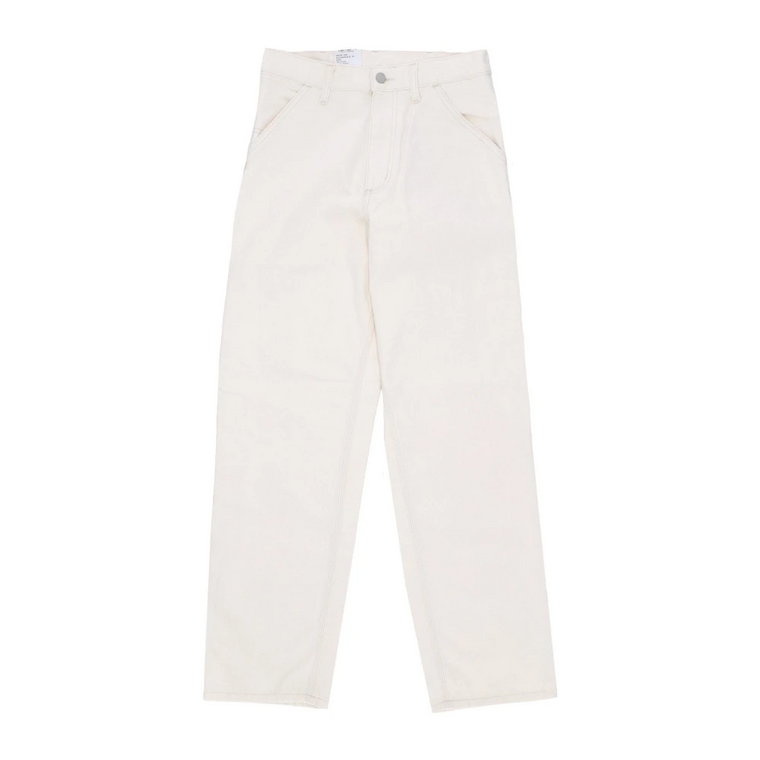 Biała Rinsed Single Knee Pant Carhartt Wip