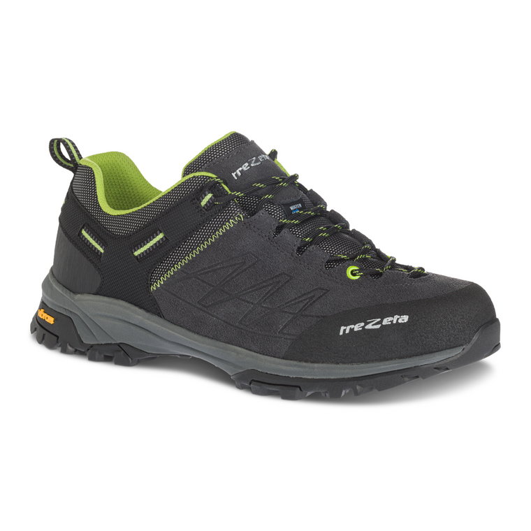 Męskie buty trekkingowe Trezeta Raider WP dark grey/lime - 8,5