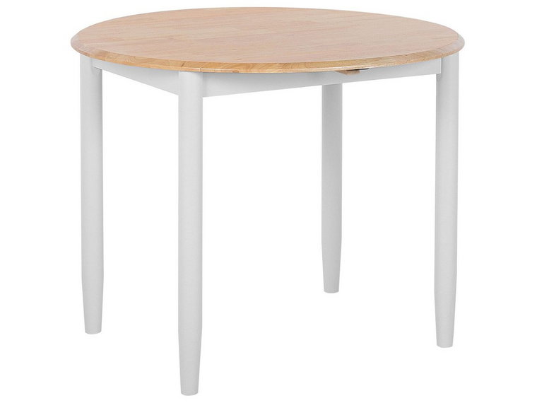 Stół do jadalni rozkładany BELIANI Omaha, brązowo-szary, 75x92x92 cm