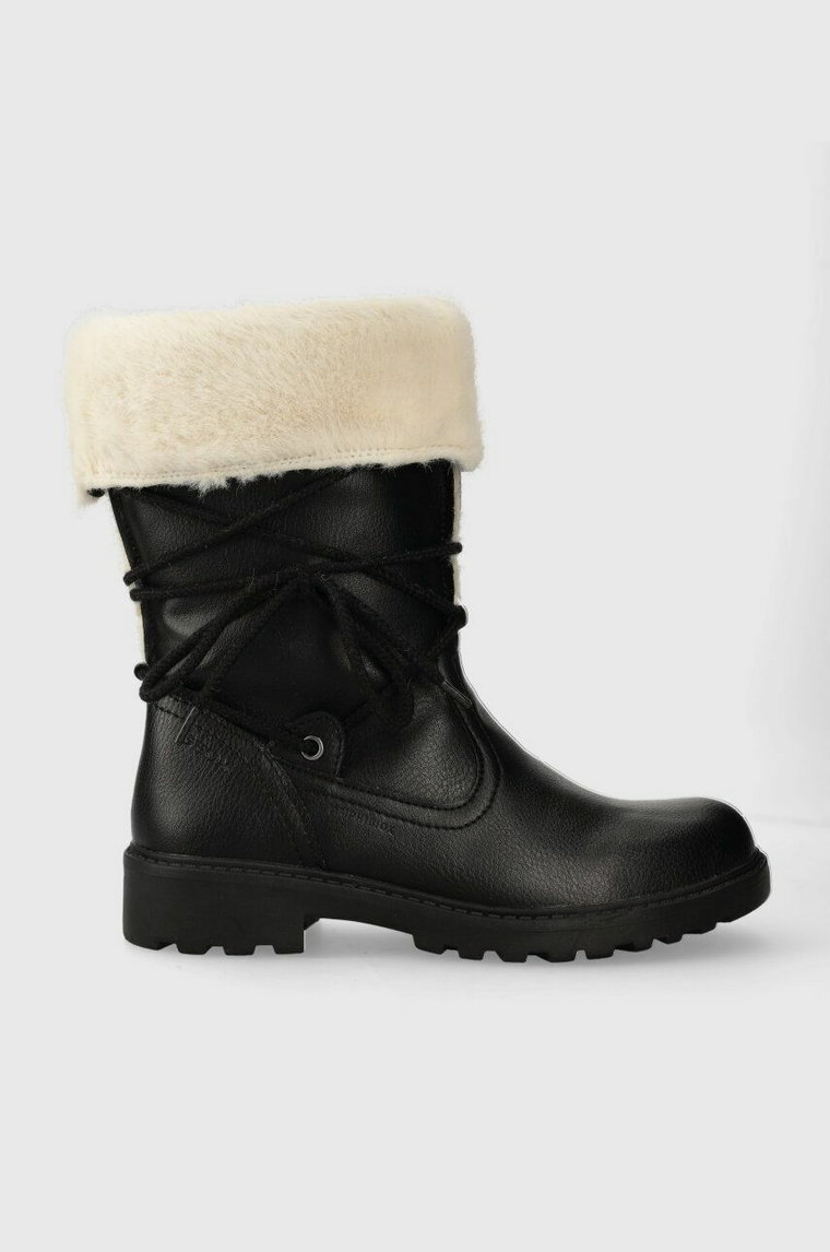 Geox buty zimowe dziecięce kolor czarny