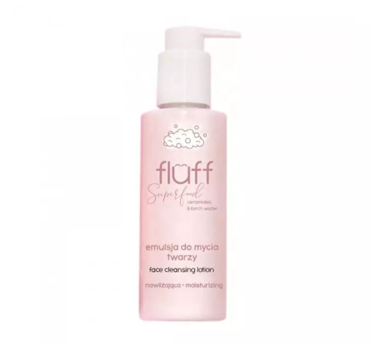 FLUFF SUPERFOOD CERAMIDES & BIRCH WATER EMULSJA DO MYCIA TWARZY 150ML