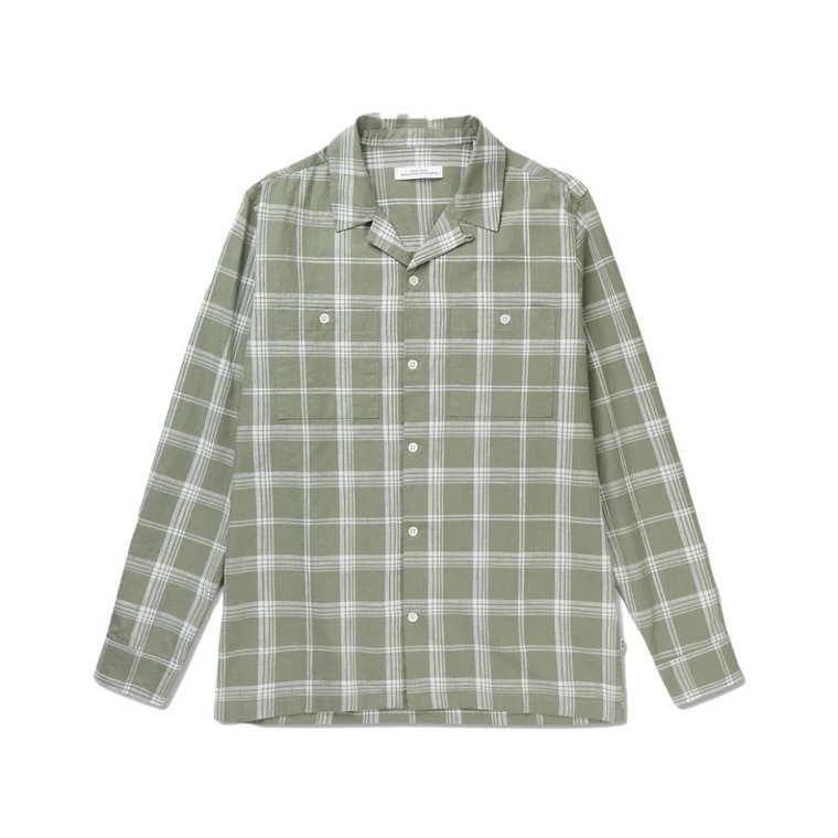 Dylan Plaid prosta koszula Wood Wood