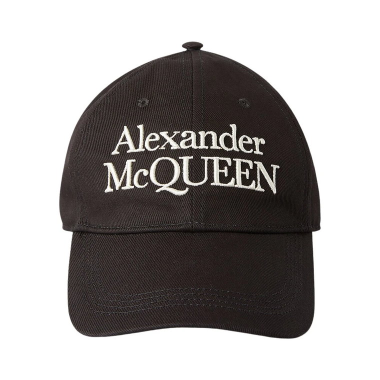 Wyszywana Streetwearowa Czapka Baseballowa Alexander McQueen