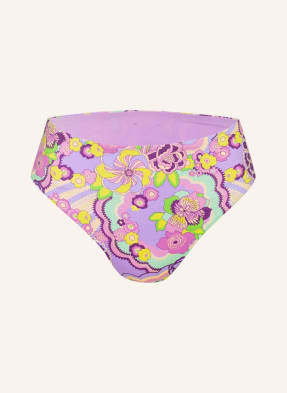 Vilebrequin Dół Od Bikini Z Wysokim Stanem Rainbow Flowers Lake violett