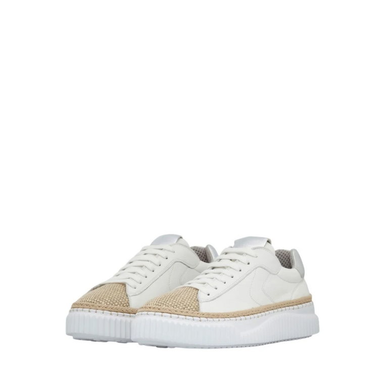 Panarea II Nappa Sneakers Voile Blanche