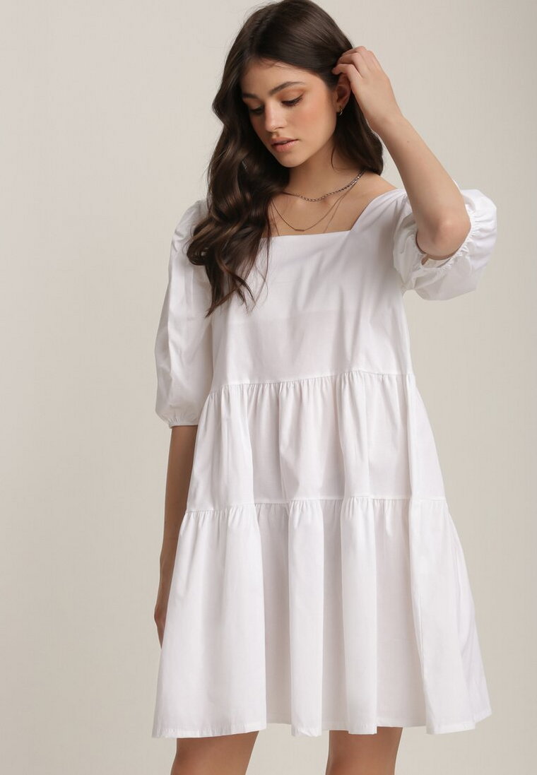 Biała Sukienka Taliciane