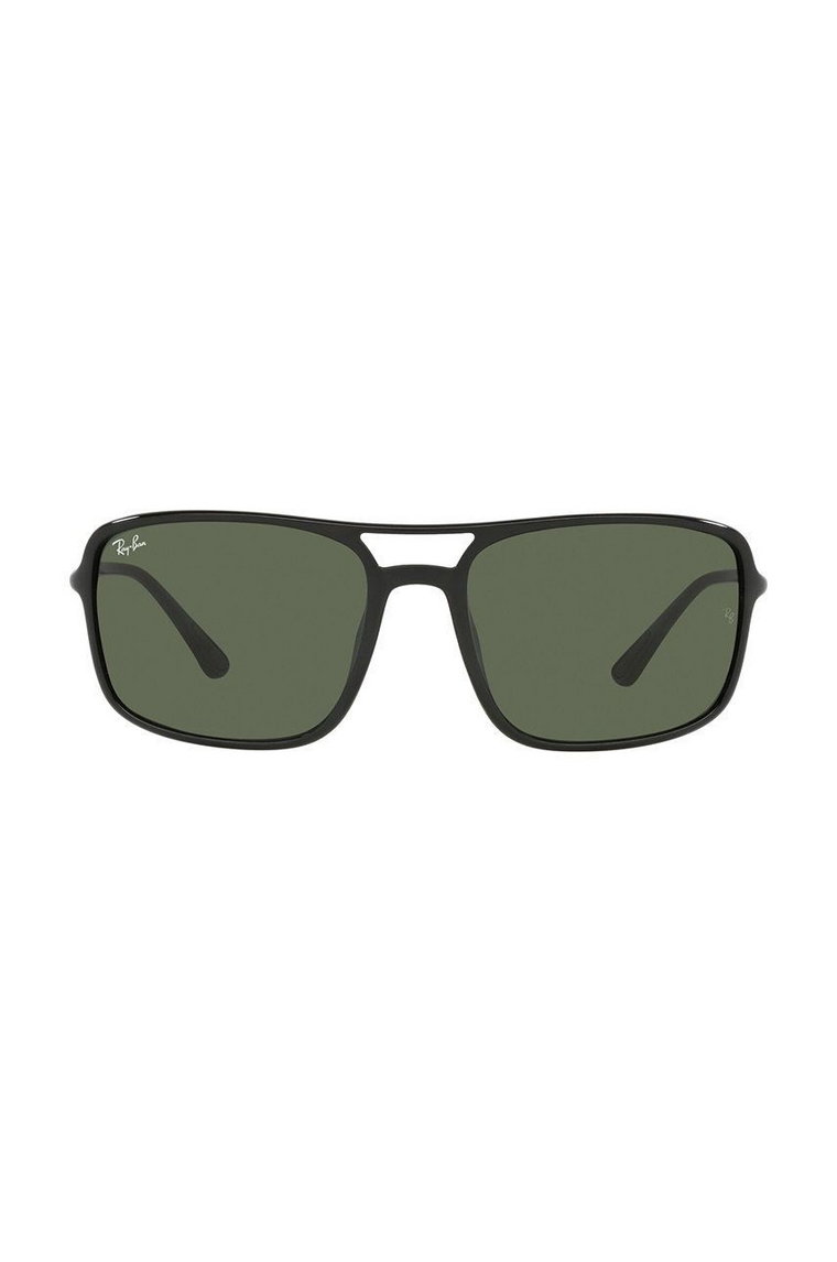 Ray-Ban okulary przeciwsłoneczne 0RB4375 męskie kolor czarny