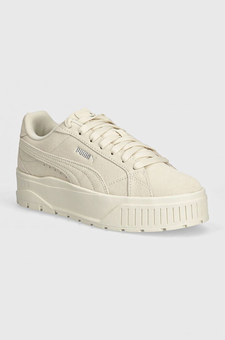 Puma sneakersy zamszowe Karmen II kolor beżowy 397457