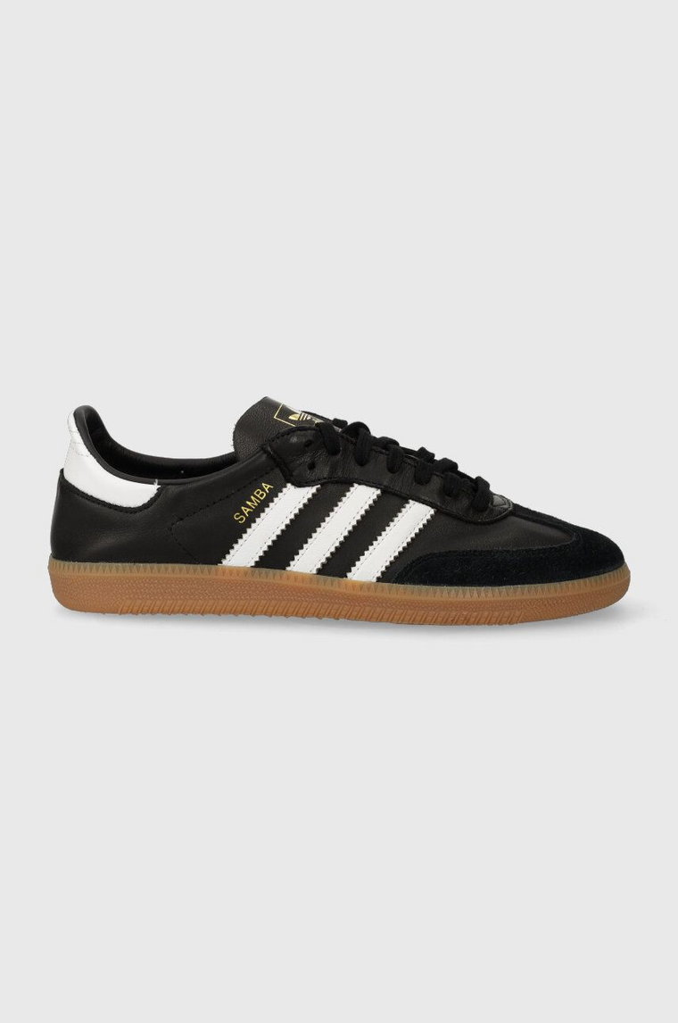 adidas Originals sneakersy skórzane Samba Decon kolor czarny IF0641