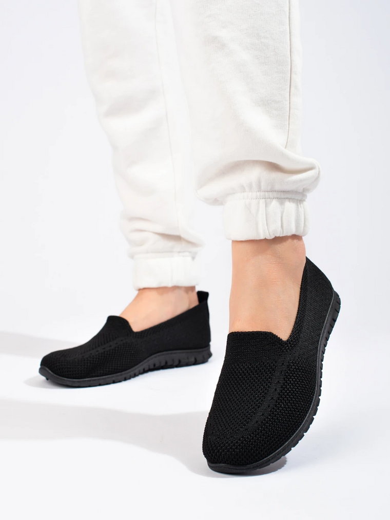 Damskie slip on tekstylne Potocki