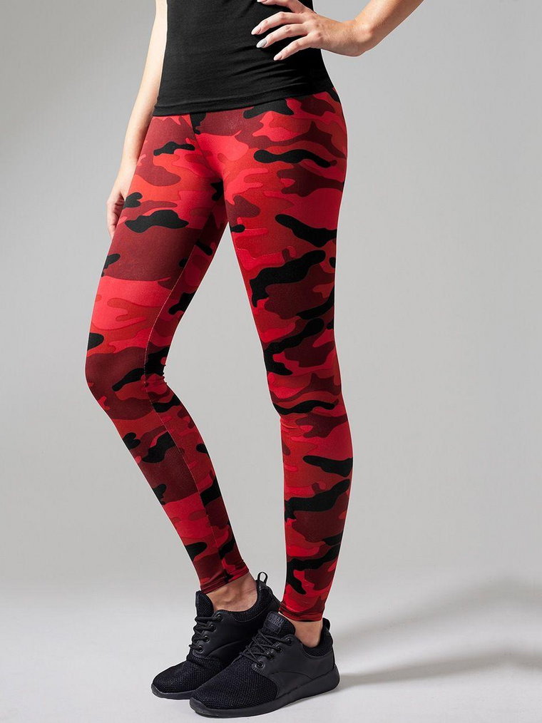 Legginsy Urban Classics TB1331 Red Camo