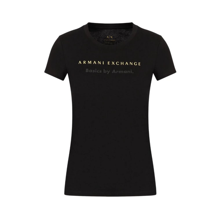T-Shirt - Klasyczny Styl, Różne Kolory Armani Exchange