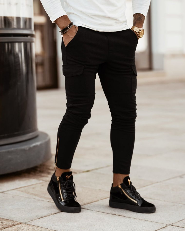 Spodnie męskie OLAVOGA BLACK COMFORT czerń M