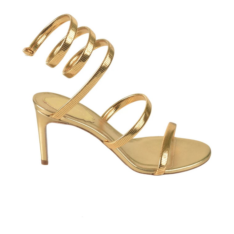 Złote Sandały dla Kobiet René Caovilla
