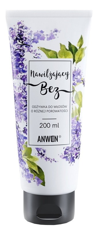 Anwen Odżywka Nawilżający Bez do włosów o różnej porowatości 200ml