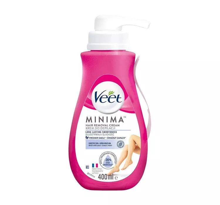 VEET MINIMA KREM DO DEPILACJI DO SKÓRY WRAŻLIWEJ 400ML