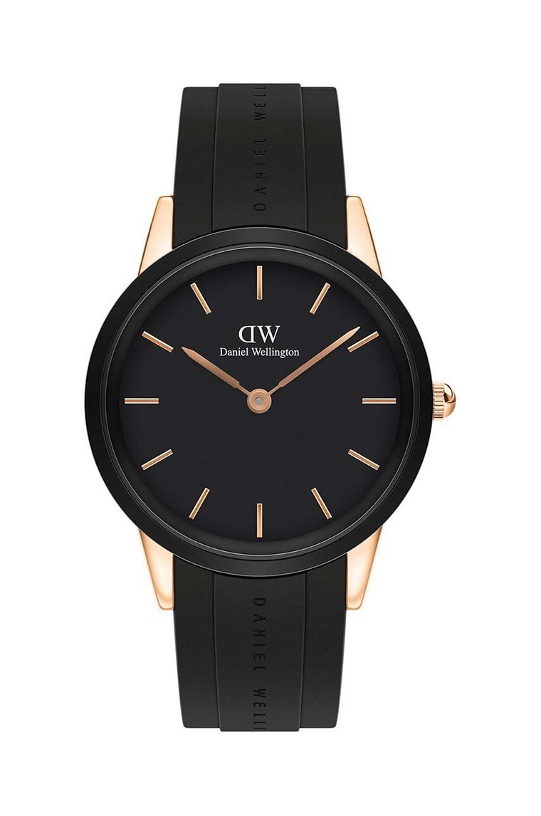 Daniel Wellington zegarek DW00100425 damski kolor czarny