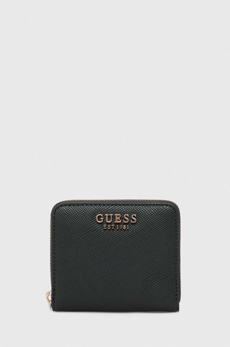 Guess portfel LAUREL damski kolor zielony SWZG85 00370