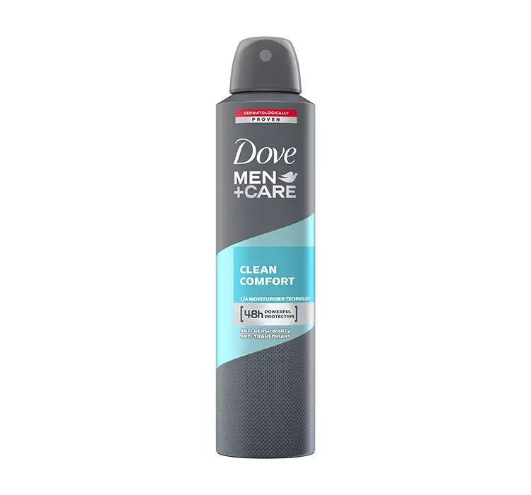 DOVE MEN +CARE CLEAN COMFORT ANTYPERSPIRANT W SPRAYU 250ML