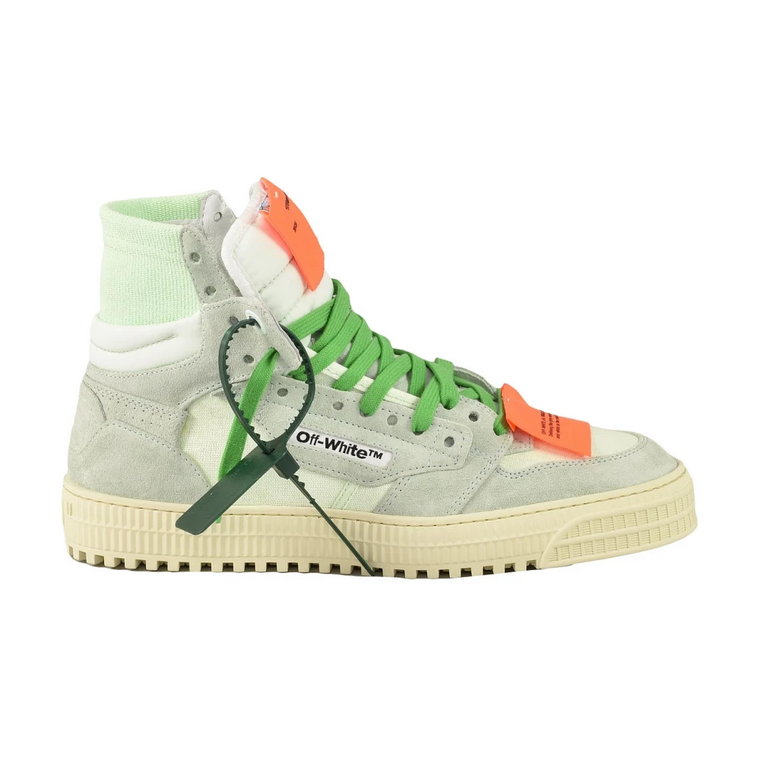 Białe Sneakersy Mandarin dla Mężczyzn Off White