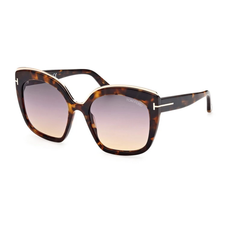 Modne Okulary Przeciwsłoneczne, Model Ft0944 - 55B Tom Ford