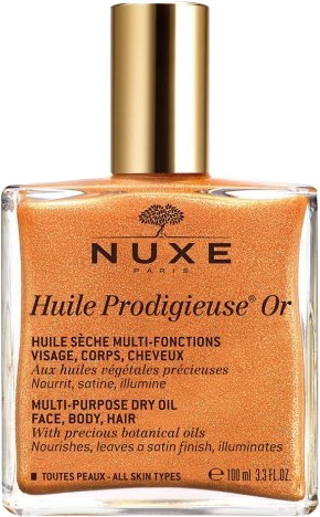Złoty olejek Nuxe Huile Prodigieuse Or Dry Oil 100 ml (3264680009778). Olejek do twarzy