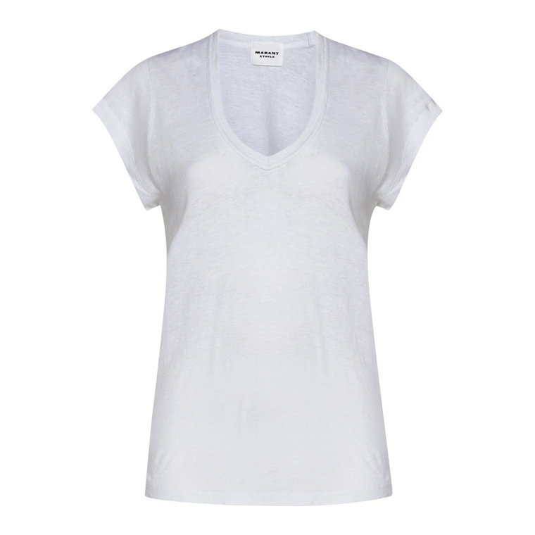 Białe T-shirty i Polosy Zankou-GC Isabel Marant Étoile