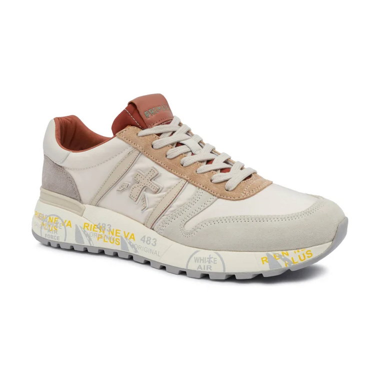 Premiata Sneakersy LANDER | z dodatkiem skóry