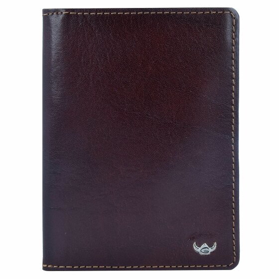 Golden Head Colorado Identity Card Case RFID Leather 9 cm tabacco