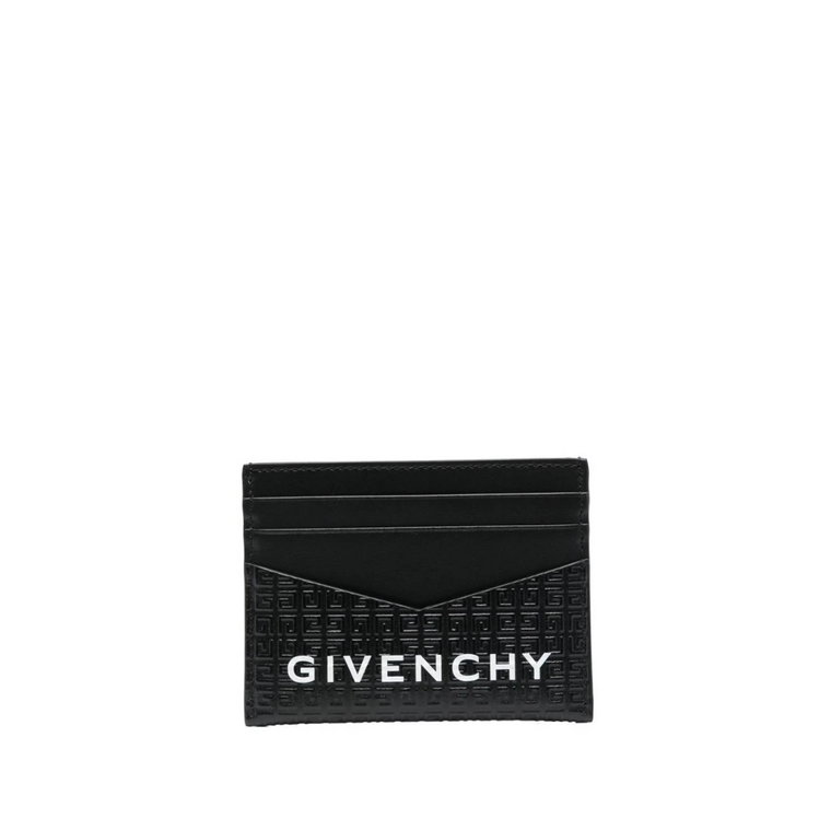 Czarne Noos Portfele Męskie Givenchy