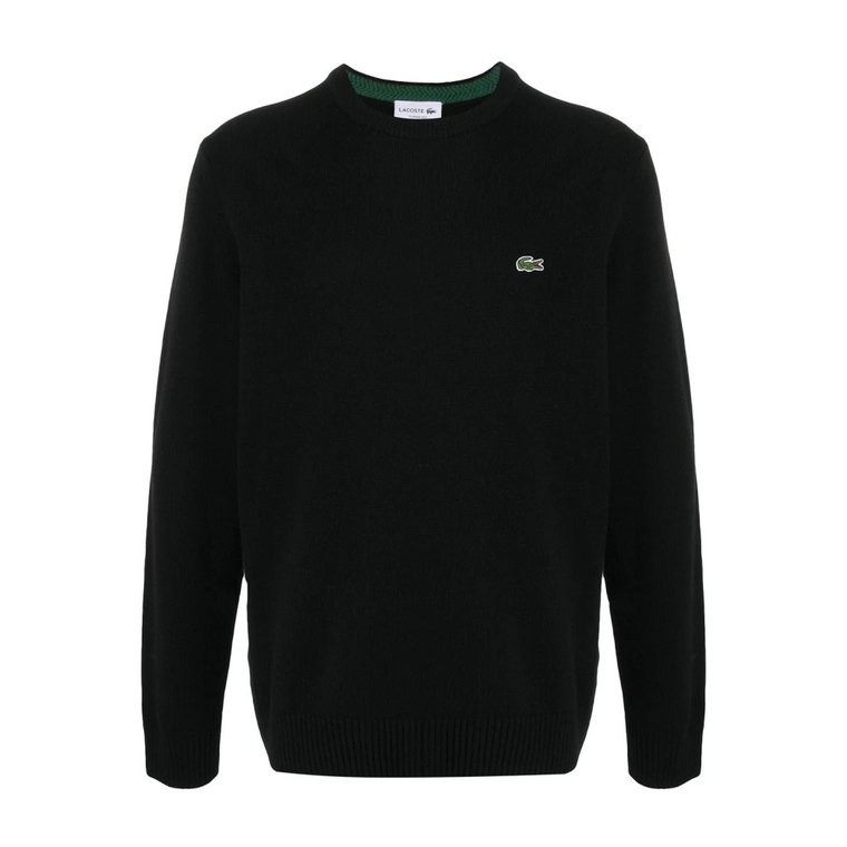 Sweter z haftowanym logo Lacoste