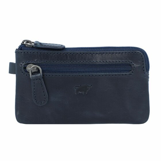 Braun Büffel Arezzo Key Case Leather 11 cm d. blau