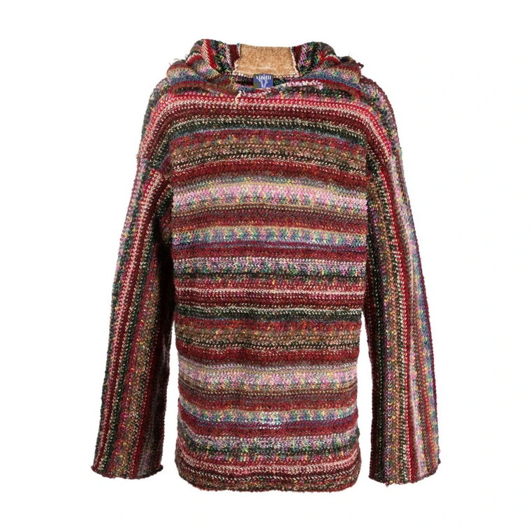 Prążkowany Sweter z Recyklingowanej Wełny Vitelli