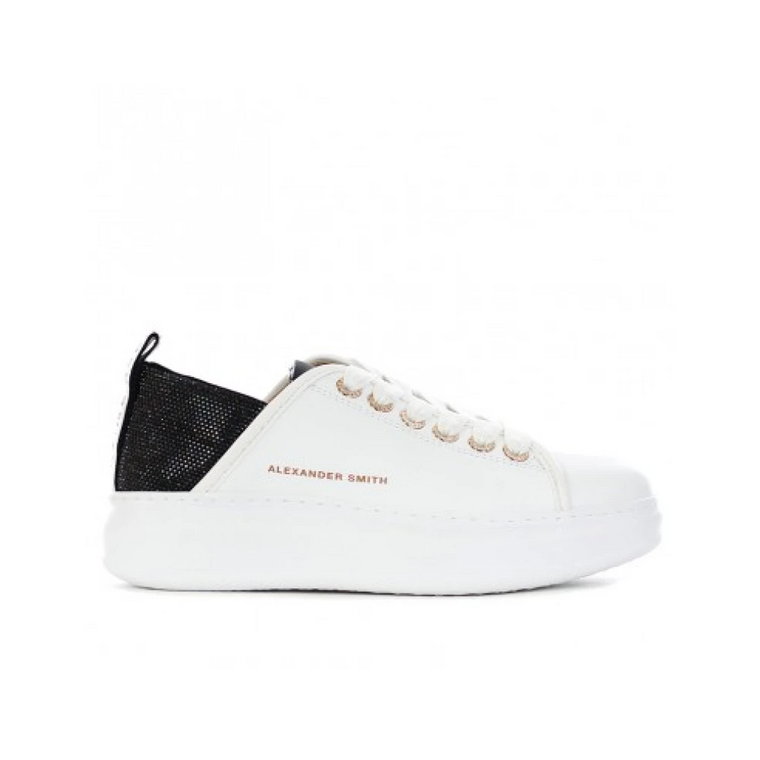 Logo-Print Low-Top Sheakers Alexander Smith