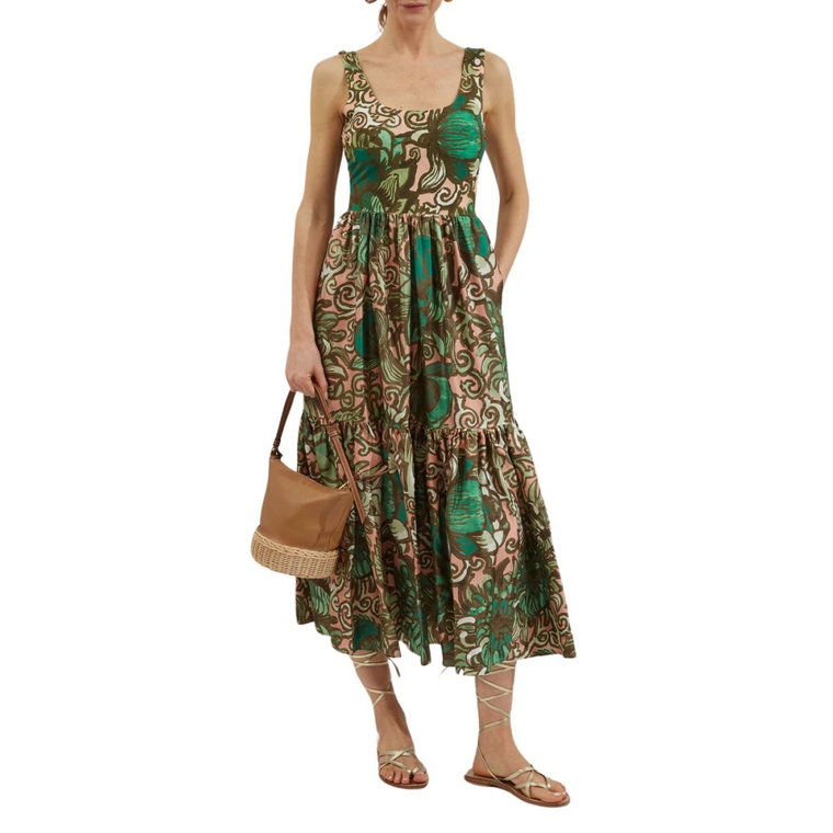 Sukienka Capri - Jersey i Jedwab, Dopasowana i Podkreślająca Figurę La DoubleJ