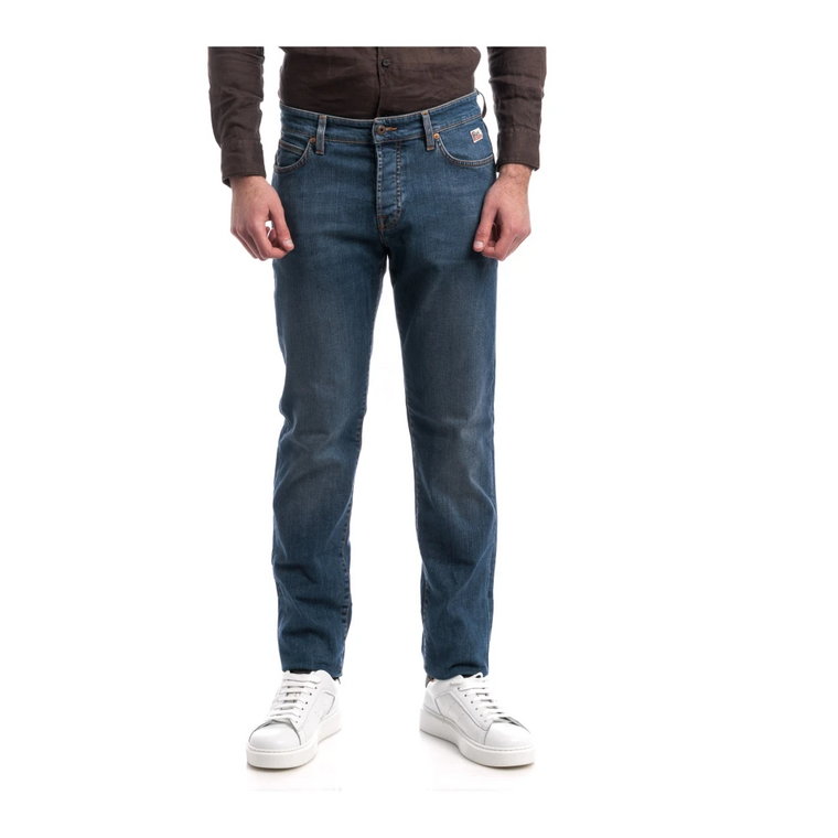 Denim Stretch Jeans Weared Style Roy Roger's