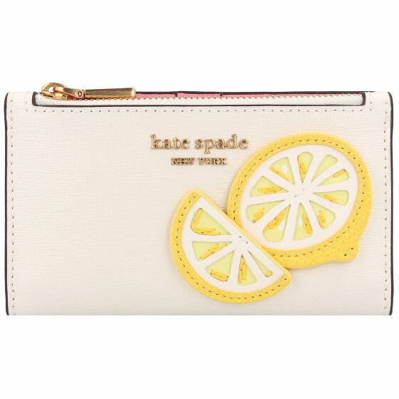 Kate Spade New York Lemon Drop Portfel Skórzany 13.5 cm halo white multi