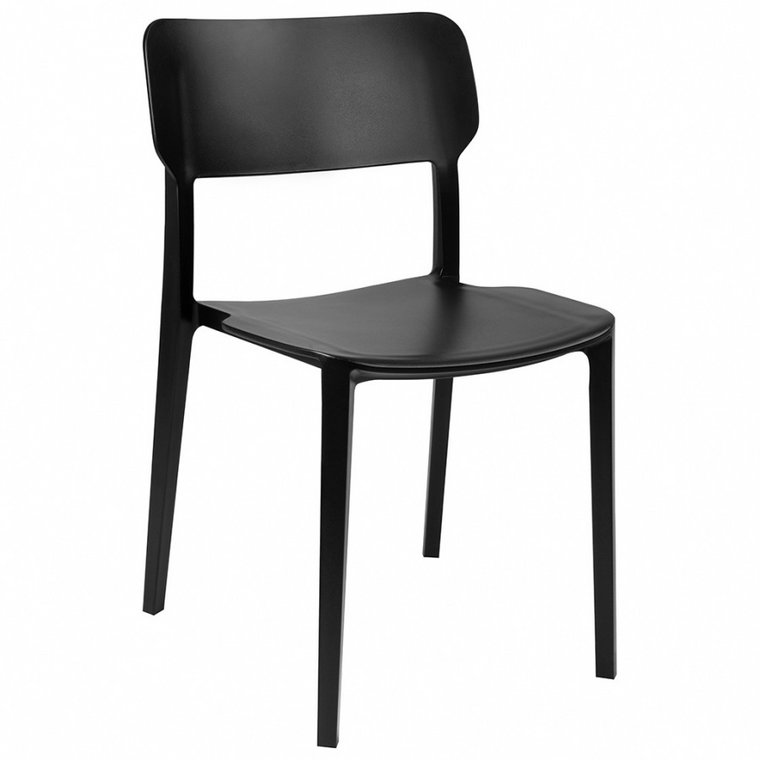 Krzesło agat premium czarne - polipropylen kod: 308-APP.BLACK