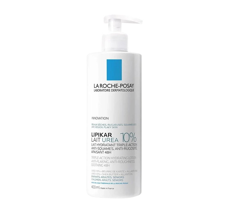 LA ROCHE POSAY LIPIKAR LAIT UREA 10% NAWILŻAJĄCE MLECZKO DO CIAŁA 400ML