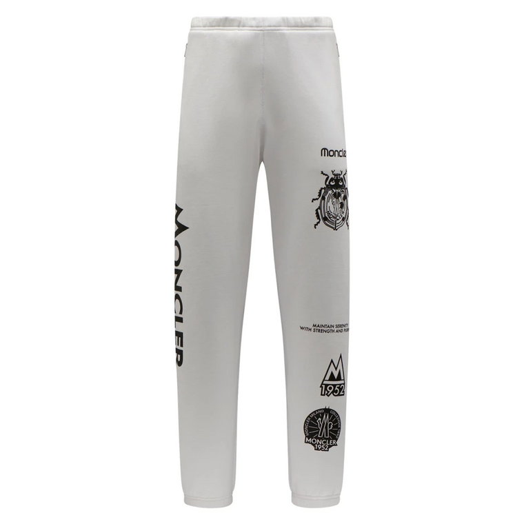 Sportowe Spodnie dresowe z Maxi Prints Moncler